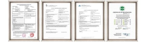 Certificate certificate from Quanzhou Wohao Trading Co., Ltd.