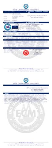 CE certification of Aerial Work Platform certificate from Titeco Industry Technology Inc.