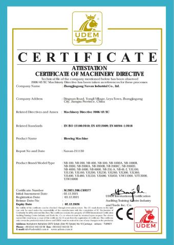 1 certificate of Zhangjiagang Beta Machine Co., Ltd – certificate photo, supplier certificates section