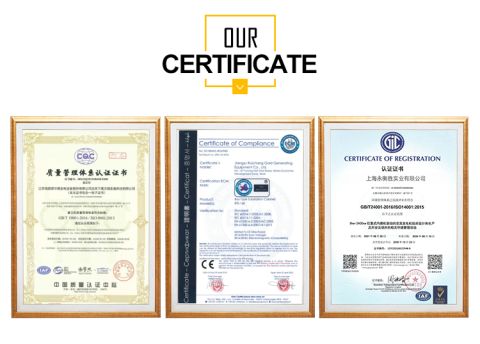 Certificate certificate from Shanghai Yonghengsheng Industrial Co., Ltd
