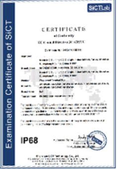 Our certificates certificate of ASunpro Light Industrial Products Inc. – certificate photo, supplier certificates section