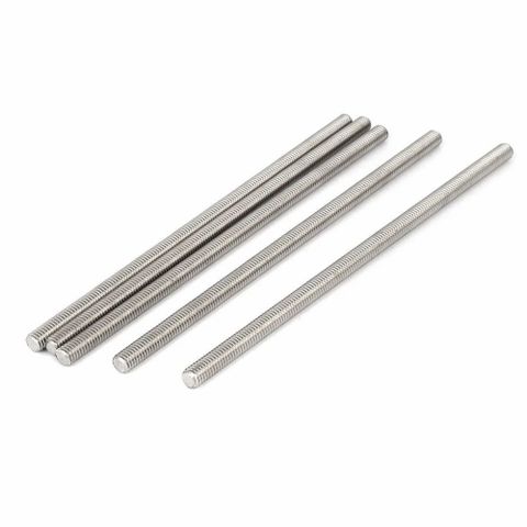 8mm Mild Steel GI Threaded Rods Color Silver Diameter 8 mm Material ...