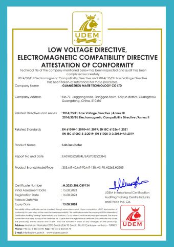 CE certificate from Guangzhou Maite Technology Co., Ltd