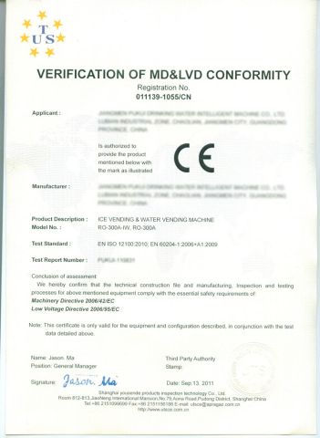CE certification certificate of Shenzhen Shine Dew Technology Co., Ltd. – certificate photo, supplier certificates section