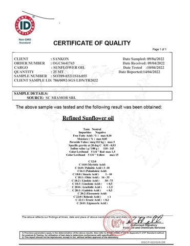 (EU) 2019/945 certificate from Agroral import export srl 