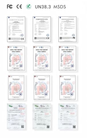 1 certificate from Ningbo GLGW New Energy Co., Ltd