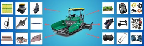 high-quality paver parts certificate from Ji' Nan Jinxiu Engineering Machinery Co., Ltd