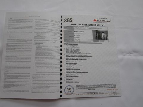 SGS Certificate certificate of Xiamen Le Young Imp. & Exp. Co., Ltd – certificate photo, supplier certificates section