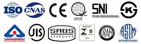Certification certificate from Shanghai Baori Steel Industries Co., Ltd.