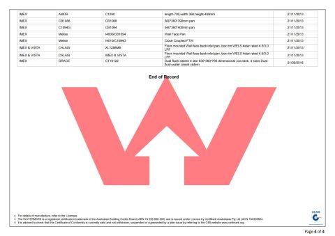 WaterMark certificate of AIS SMARTI LLC – certificate photo, supplier certificates section