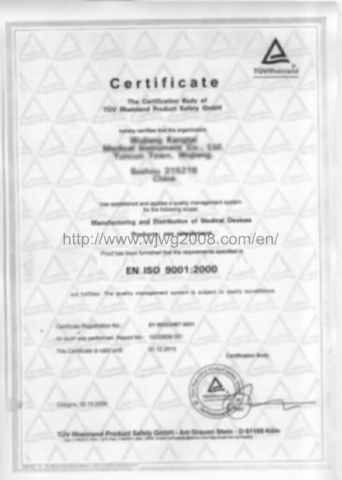 Certificates 4 certificate from Wujiang Win Game I/E Co., Ltd.