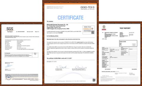 Morecredit Can Offer Certificate for SGS BV certificate from DONGGUAN TIANCHEN GARMENT TECHNOLOGY CO., LTD.