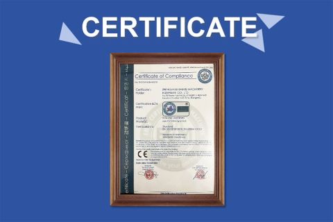 Certificate certificate from Zhengzhou Bainte Machinery Equipment Co., Ltd