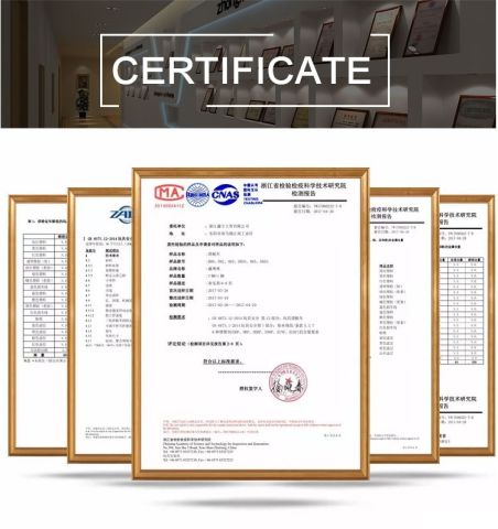 certiciate certificate from Suzhou Swallow Company Limited
