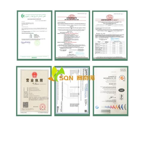 certificates certificate of Wuhan SQN Biotechnology Co., Ltd – certificate photo, supplier certificates section
