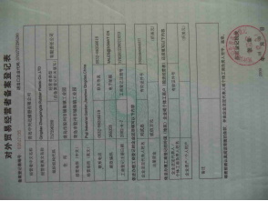 License Photo certificate from Qingdao Zhongxingda Rubber Plastic Co., Ltd.
