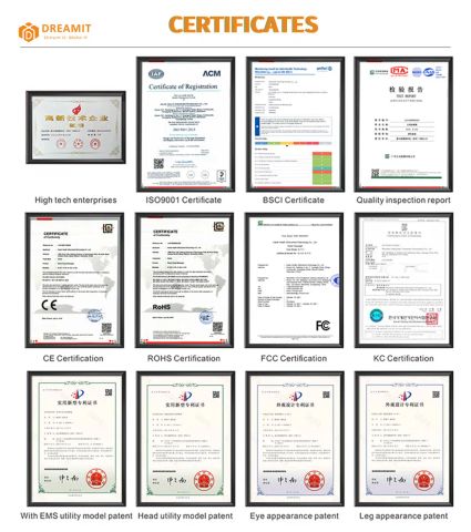 Certificates certificate from Shenzhen Dreamit Tech Limited