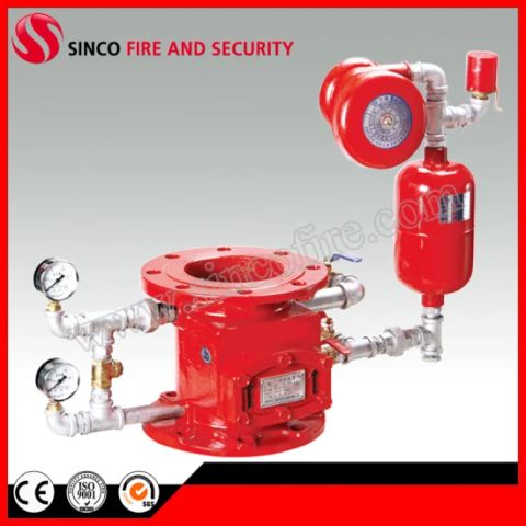Cast Iron Alarm Valve Pn16 Alarm Check Valve HS Code 84818 Connection ...