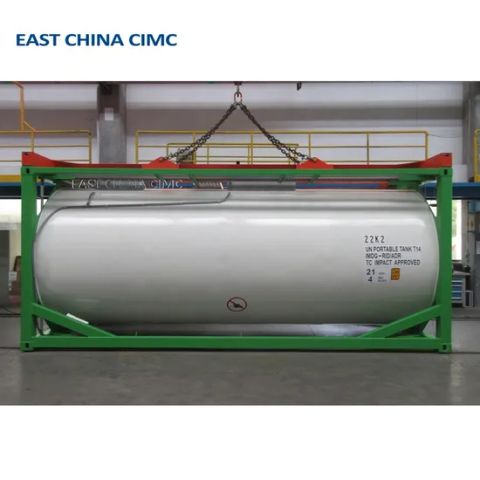 High Quality ASME Standard Cryogenic 20FT ISO Tank Container Cimc Tank ...