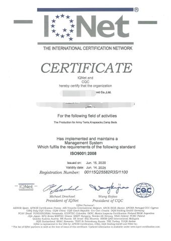 ISO Certification certificate of Ningbo Thrive Imp & Exp Co., Ltd. – certificate photo, supplier certificates section