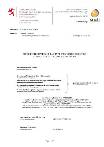 EEC certificate certificate from QUANZHOU ADVANCED IMPORT & EXPORT CO., LTD.