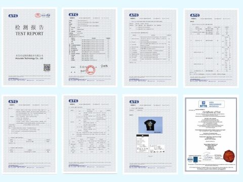 Certificate certificate of Yancheng Chimei Apparel Co., Ltd. – certificate photo, supplier certificates section