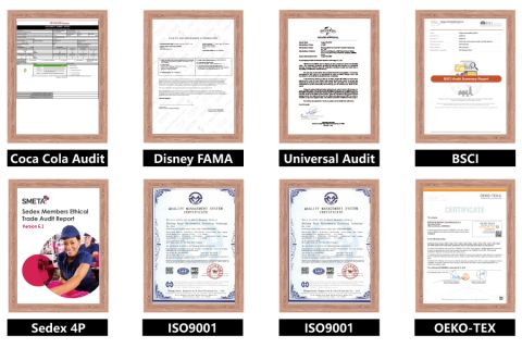 Certificates certificate from Hangzhou Initi Imp&Exp Co., Ltd.