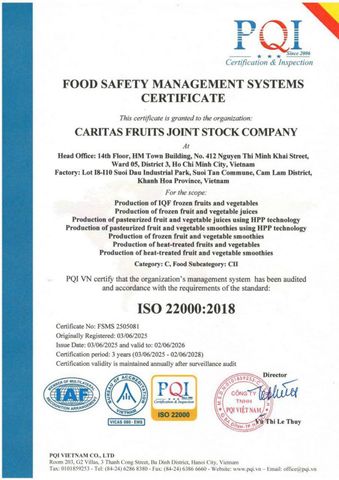 FSC certificate from AgroPn