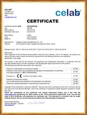 3 certificate of Huiyin E-Commerce Co., Ltd. – certificate photo, supplier certificates section