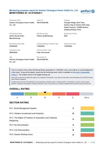 Certificates certificate from Ningbo Zreo Import and Export Co., Ltd.