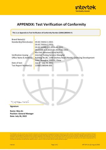 EMC certificate of Shenzhen Zhehua Technology Co., Ltd. – certificate photo, supplier certificates section