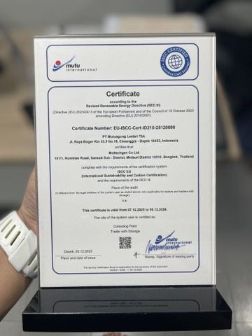 (EU) 2019/945 certificate from Chinnakirtnimit Co.,Ltd.