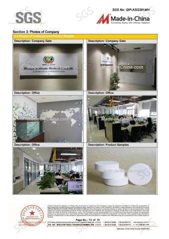 SGS certificate of Henan Brilliant Biotech Co., Ltd. – certificate photo, supplier certificates section