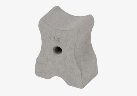 Concrete,Cement 50mm Heavy Duty Pillar Cover Block Size 50mm Color Grey ...