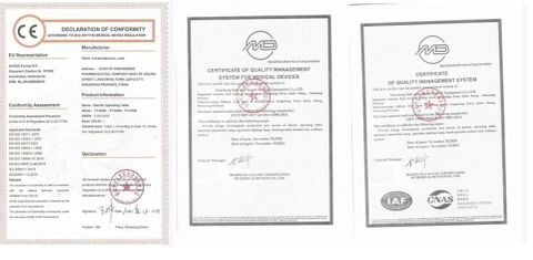 CE ISO certificate from Senwell Medical Technology Limited