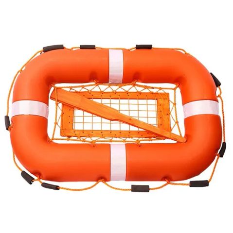 Hdpe Raft Orange HDPE 10 Person Rigid Life Raft Lifesaving Boat Float Type Float ...