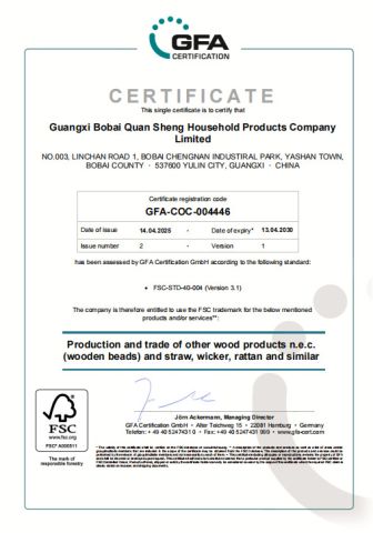 Certificates certificate of Zibo J and Y Home Art and Craft Co., Ltd. – certificate photo, supplier certificates section