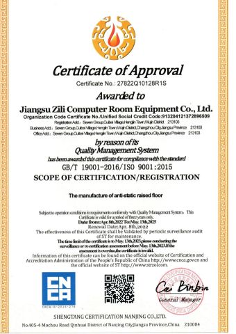 Certificates certificate from Changzhou Nincon Co., Ltd.