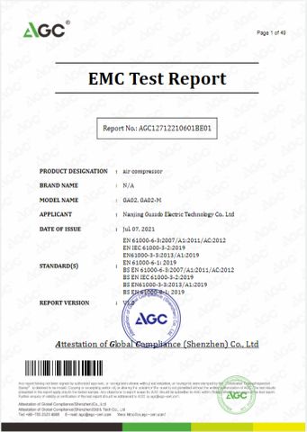 UKCA certificate from Nanjing Gussdo Electronic Technology Co., Ltd.