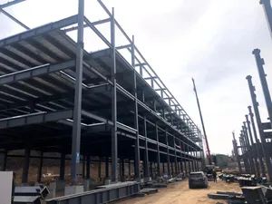 Low Cost Light Steel Frame Prefab Metal Warehouse Building ...