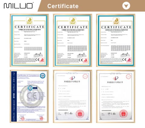 certificates certificate from Jiaxing Miluo Smart Home Co., Ltd.