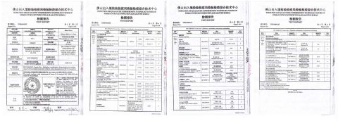 Quality Certificate of Full glazed Polished porcelain Tile600/800 certificate of Foshan Colorgres Building Material Co., Ltd. – certificate photo, supplier certificates section