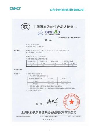 3c certificate from Shandong Zhongziyi Intelligent Technology Co., Ltd.