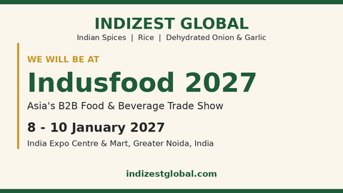 Indusfood Manufacturing event of INDIZEST GLOBAL PRIVATE LIMITED – event photo, supplier events section