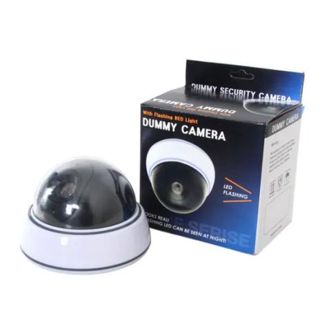 CCTV Security Dummy Camera Fake Camera with Flashing Red Light from ...