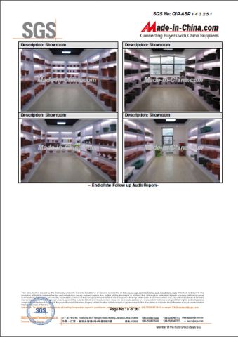 SGS-Supplier Assessment Report certificate from Taizhou Kedi Plastic Co., Ltd.