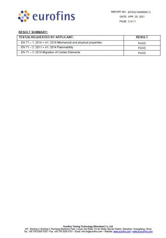 Certificates certificate of Xiamen Ronghelin Import & Export Company Limited – certificate photo, supplier certificates section