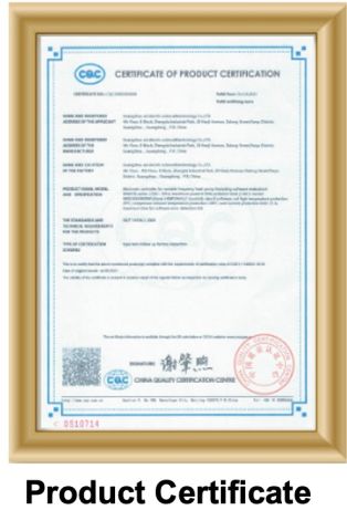 Product Certificate certificate from Guangzhou Asl Electronic Technology Co., Ltd.
