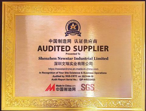 sgs certificate from Newstar Industrial Limited
