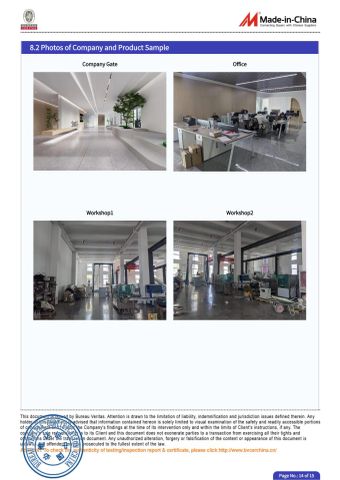 BV certificate from Nantong Sting Co., Ltd.